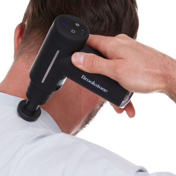 Brookstone Cordless Hot & Cold Percussion Massager - Image 12